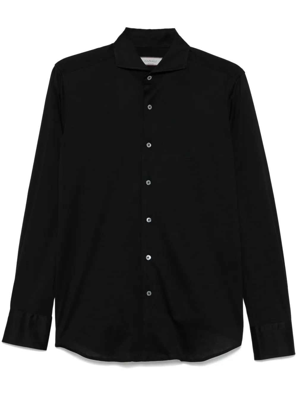 Рубашка на пуговицах Canali, черный
Рубашка на пуговицах Canali, черный