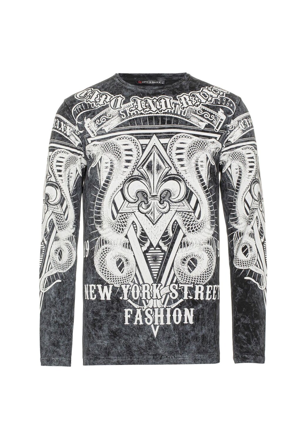 СВИТШОТ с крупным принтом CIPO & BAXX, черный
СВИТШОТ с крупным принтом CIPO & BAXX, черный