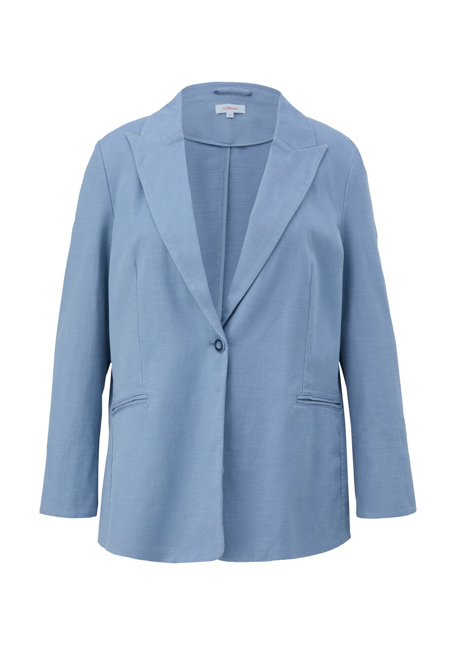 Блейзер s.Oliver Red Label Plus, темно-синий
Блейзер s.Oliver Red Label Plus, темно-синий