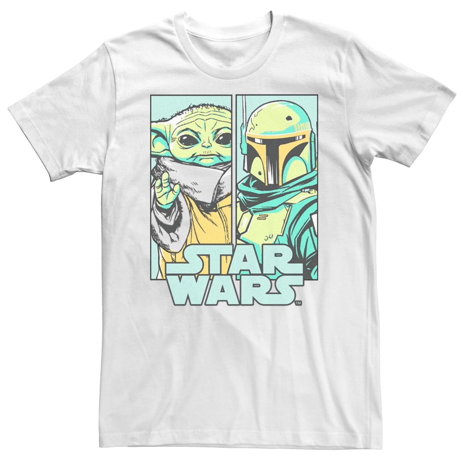 Мужская футболка с рисунком «Звездные войны», «Мандалорец Мандо и ребенок» Licensed Character
Мужская футболка с рисунком «Звездные войны», «Мандалорец Мандо и ребенок» Licensed Character