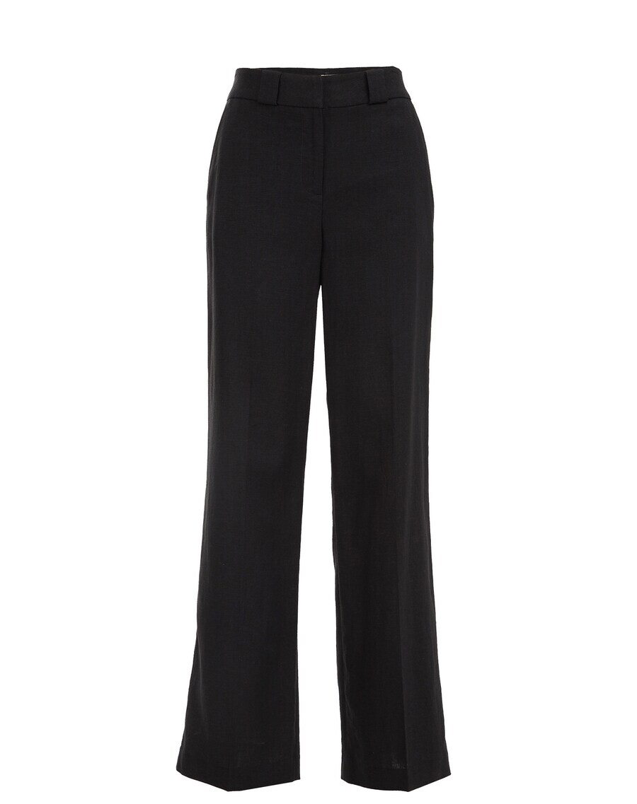 Плиссированные брюки We Fashion, черный 
Плиссированные брюки We Fashion, черный