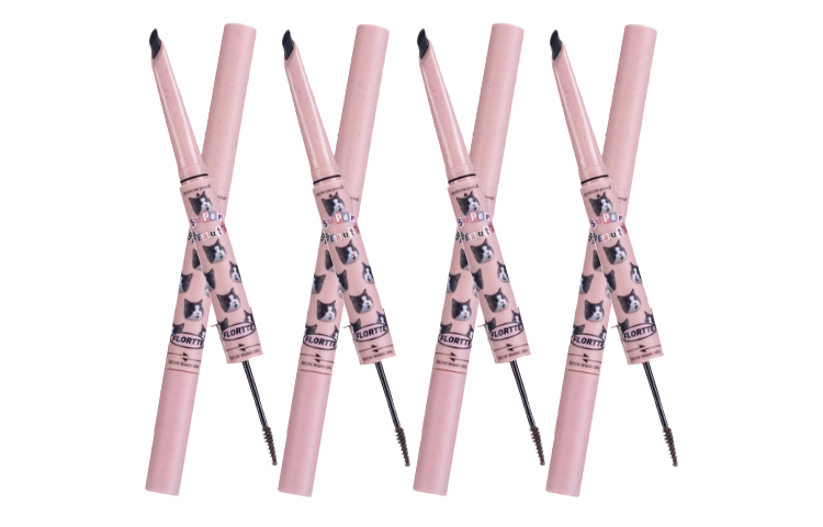 FLORTTE Двусторонний карандаш для бровей с лезвием brown black
FLORTTE Двусторонний карандаш для бровей с лезвием brown black