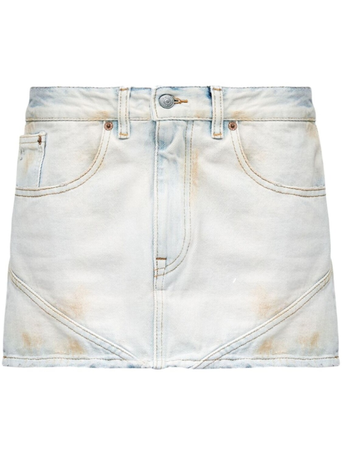 Юбка мини с нашивкой-логотипом MM6 Maison Margiela, синий
Юбка мини с нашивкой-логотипом MM6 Maison Margiela, синий