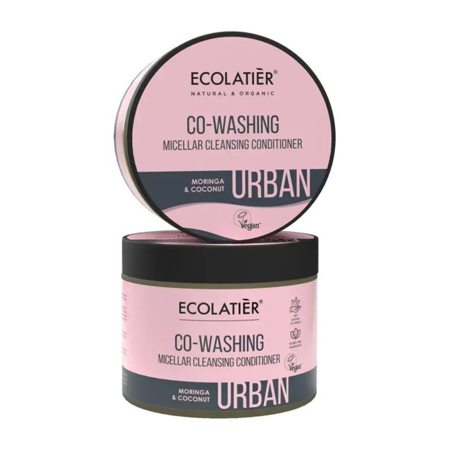 Городской ко-вошинг мицеллярный очищающий кондиционер для волос Ecolatier, 380 мл
Городской ко-вошинг мицеллярный очищающий кондиционер для волос Ecolatier, 380 мл