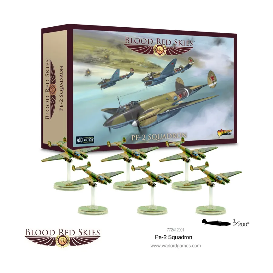 Эскадрилья ПЕ-2, Blood Red Skies (1:200)
Эскадрилья ПЕ-2, Blood Red Skies (1:200)