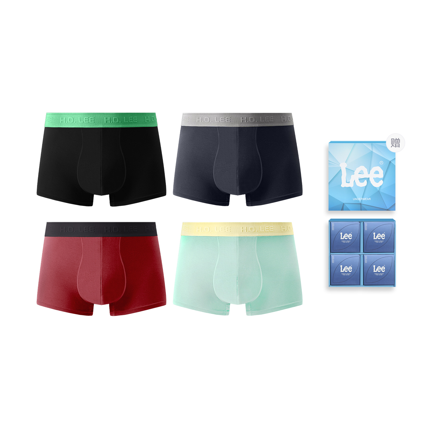 Подарочные боксы Galaxy Underwear для мужчин, набор из 4 штук Lee, темно-серый
Подарочные боксы Galaxy Underwear для мужчин, набор из 4 штук Lee, темно-серый