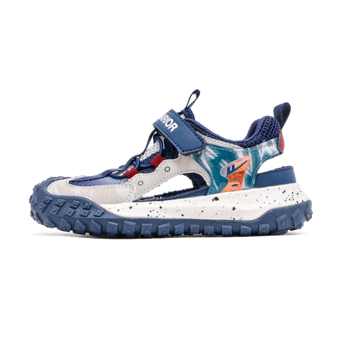 Детские сандалии WARRIOR, серый/синий
Детские сандалии WARRIOR, серый/синий