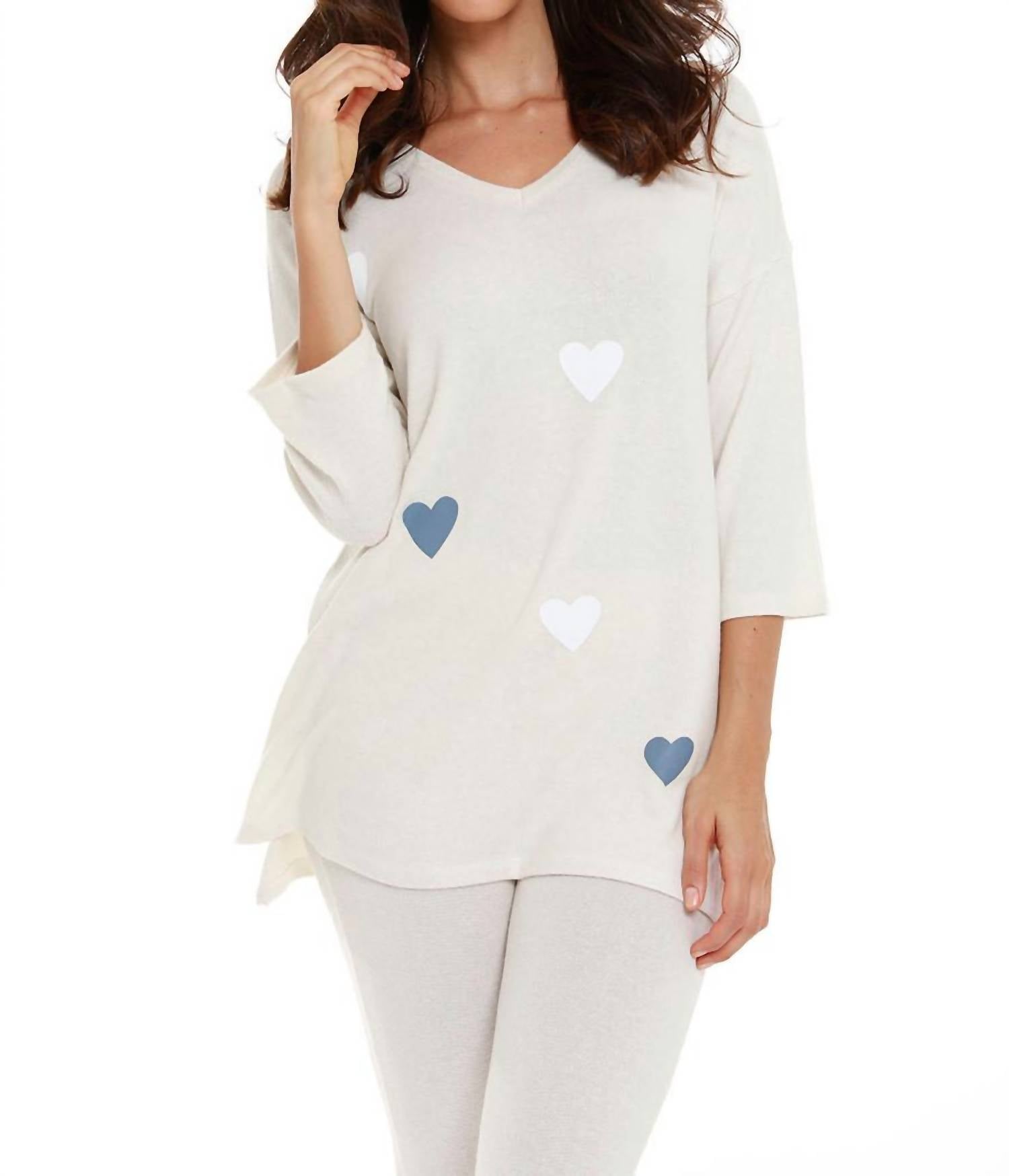 Бежевый топ с v-образным вырезом и рукавами 3/4 Gabrielle Kashmira french kyss
Бежевый топ с v-образным вырезом и рукавами 3/4 Gabrielle Kashmira french kyss