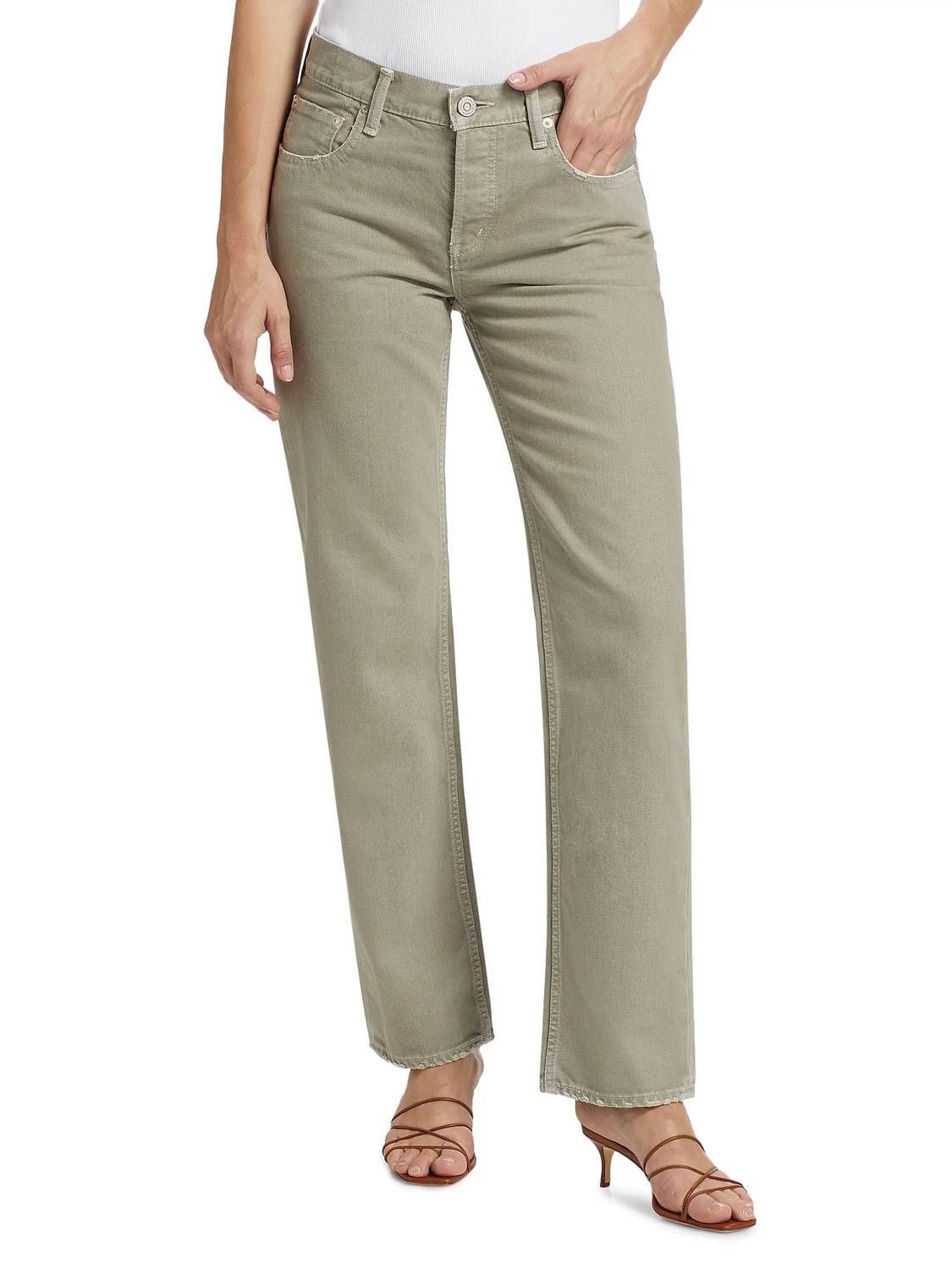 Байонн прямые джинсы с низкой посадкой в светло-зеленом цвете Moussy
Байонн прямые джинсы с низкой посадкой в светло-зеленом цвете Moussy