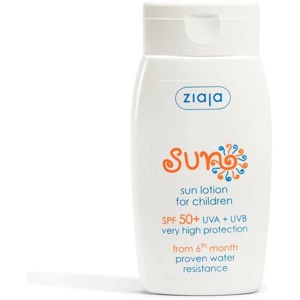 Солнцезащитный лосьон для детей Spf 50+ 125мл, Ziaja
Солнцезащитный лосьон для детей Spf 50+ 125мл, Ziaja