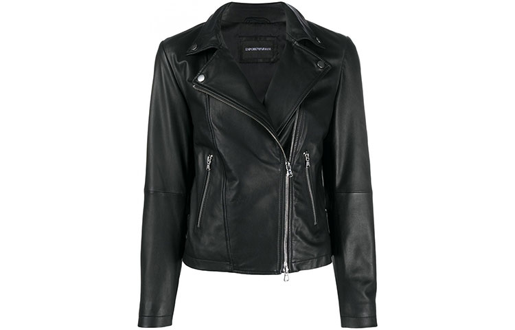 Длинный застегивающийся на молнию байкерский пиджак EMPORIO ARMANI, черный
Длинный застегивающийся на молнию байкерский пиджак EMPORIO ARMANI, черный