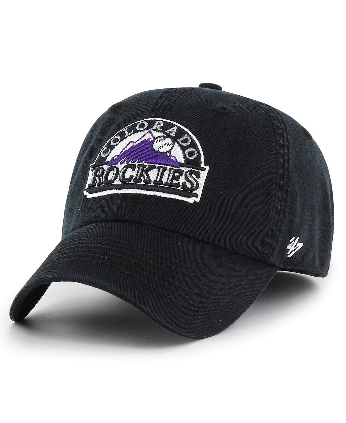 Черная мужская приталенная шляпа Colorado Rockies Cooperstown Collection Franchise '47 Brand
Черная мужская приталенная шляпа Colorado Rockies Cooperstown Collection Franchise '47 Brand