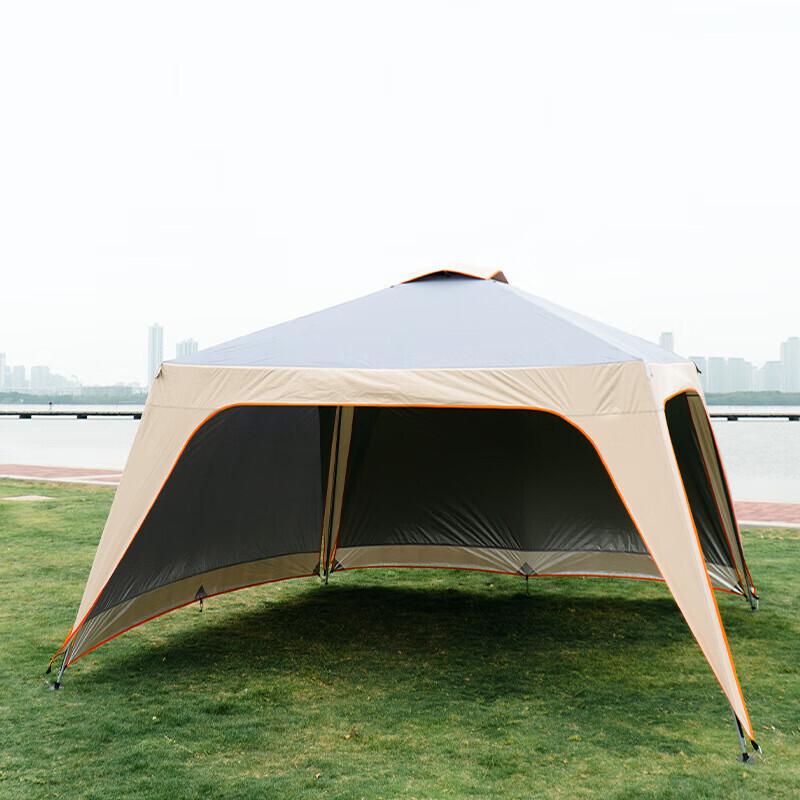 BSWolf Открытый тент для кемпинга в перголе, непромокаемый портативный тент для барбекю, коричневый (без тканевой сетки)
BSWolf Открытый тент для кемпинга в перголе, непромокаемый портативный тент для барбекю, коричневый (без тканевой сетки)