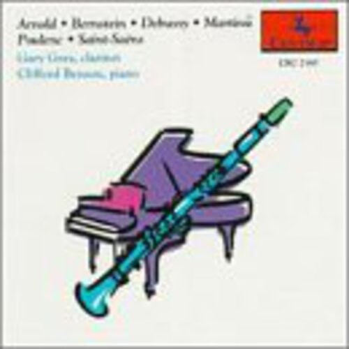 CD диск Gray, Gary / Benson, Clifford: Clarinet & Piano: Bernstein, Debussy, Poulenc, Etc
CD диск Gray, Gary / Benson, Clifford: Clarinet & Piano: Bernstein, Debussy, Poulenc, Etc