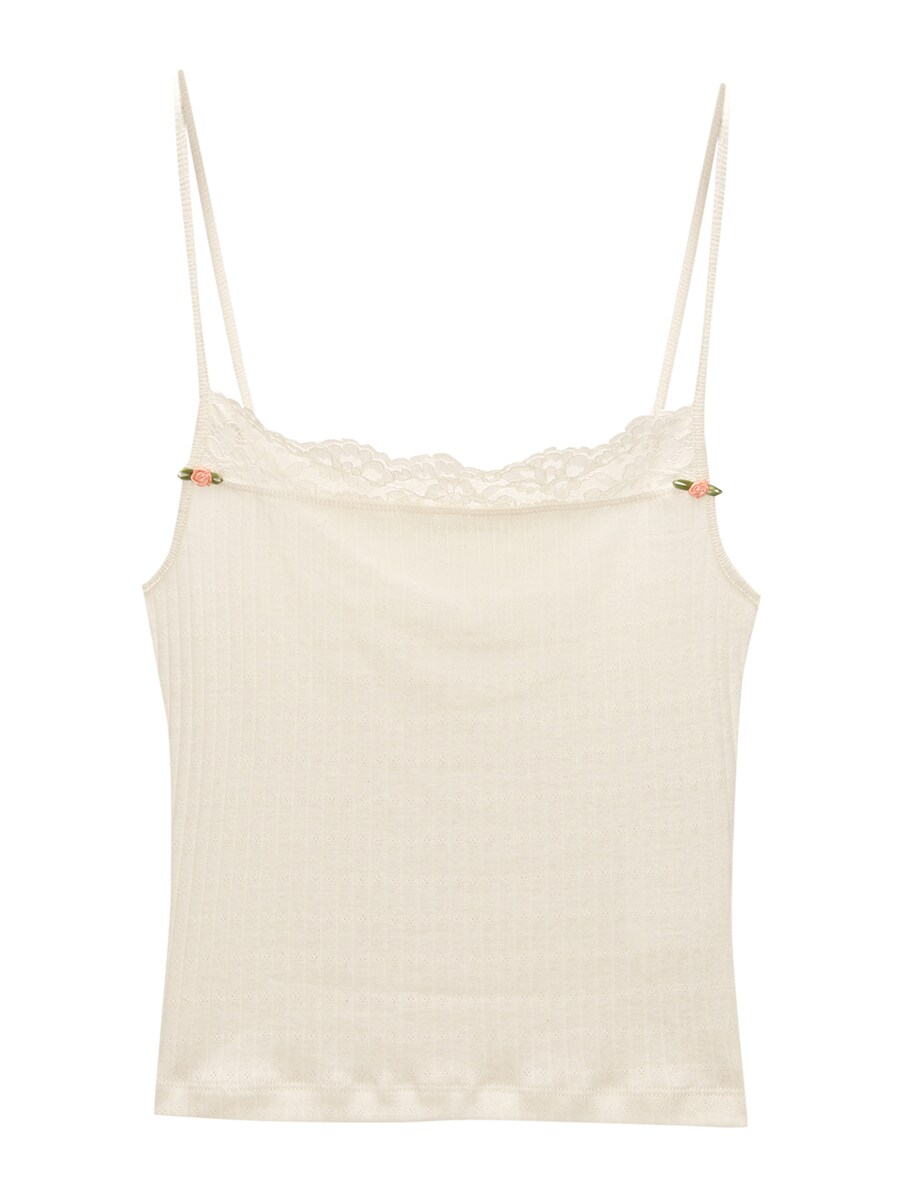 Топ Pull&Bear, экрю
Топ Pull&Bear, экрю