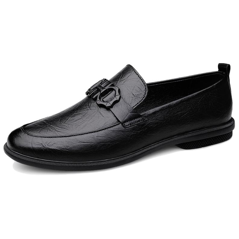 ZUOSAISI Повседневные кожаные туфли мужские низкие черные, цвет Black
ZUOSAISI Повседневные кожаные туфли мужские низкие черные, цвет Black