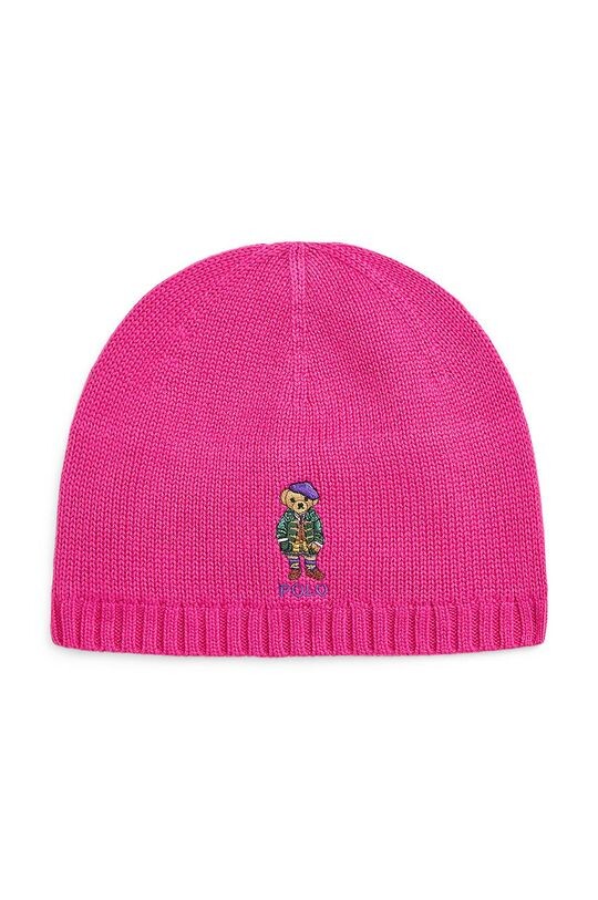 Детская хлопковая шапка Polo Ralph Lauren, розовый
Детская хлопковая шапка Polo Ralph Lauren, розовый