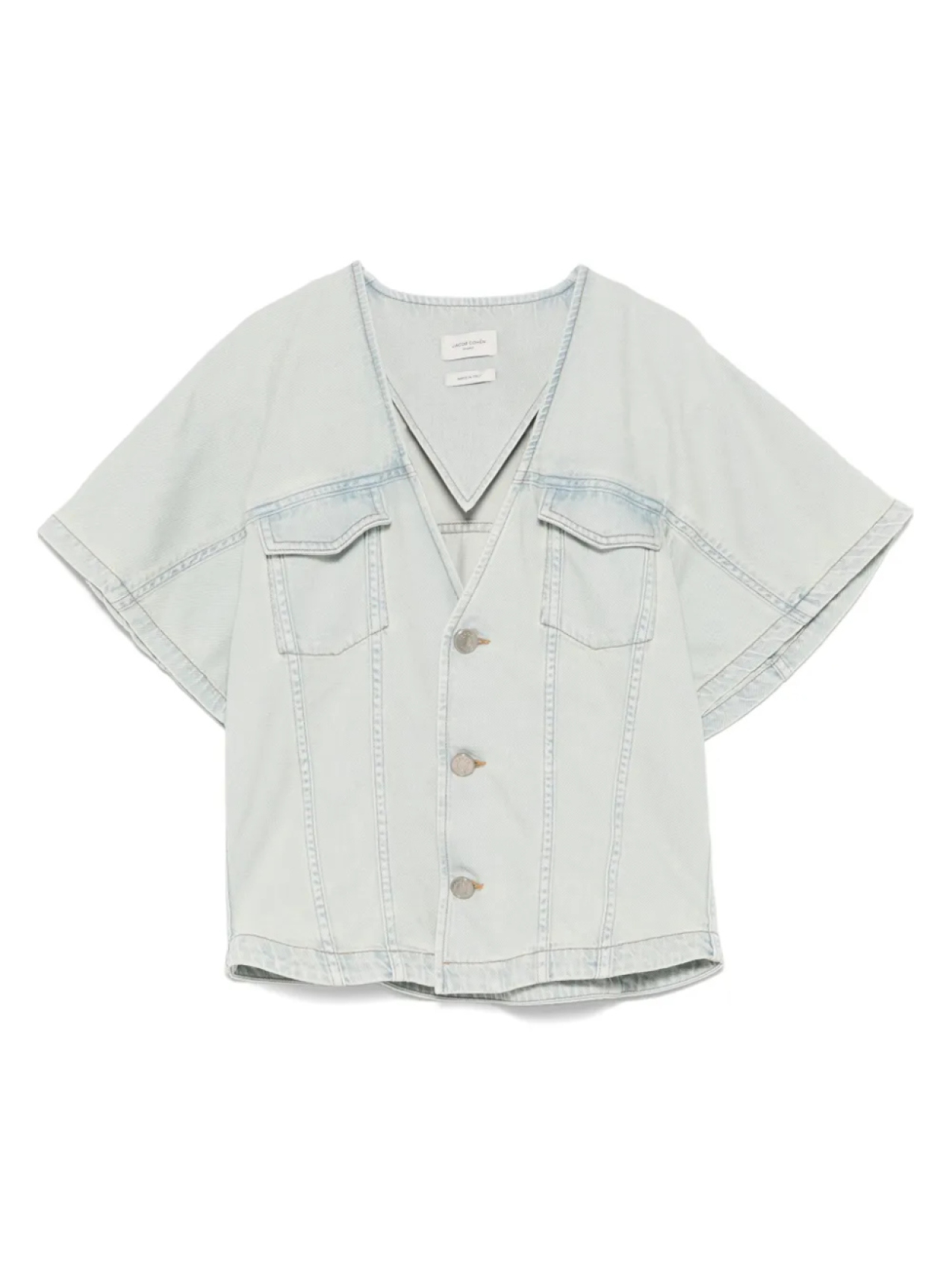 Джинсовая рубашка с коротким рукавом Jacob Cohën, синий
Джинсовая рубашка с коротким рукавом Jacob Cohën, синий