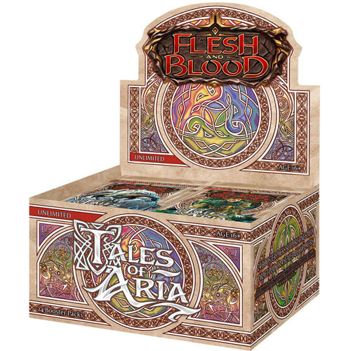 Карточная игра Legend Story Studios Flesh & Blood TCG: Tales of Aria Unlimited Ed - Booster Box (24)
Карточная игра Legend Story Studios Flesh & Blood TCG: Tales of Aria Unlimited Ed - Booster Box (24)