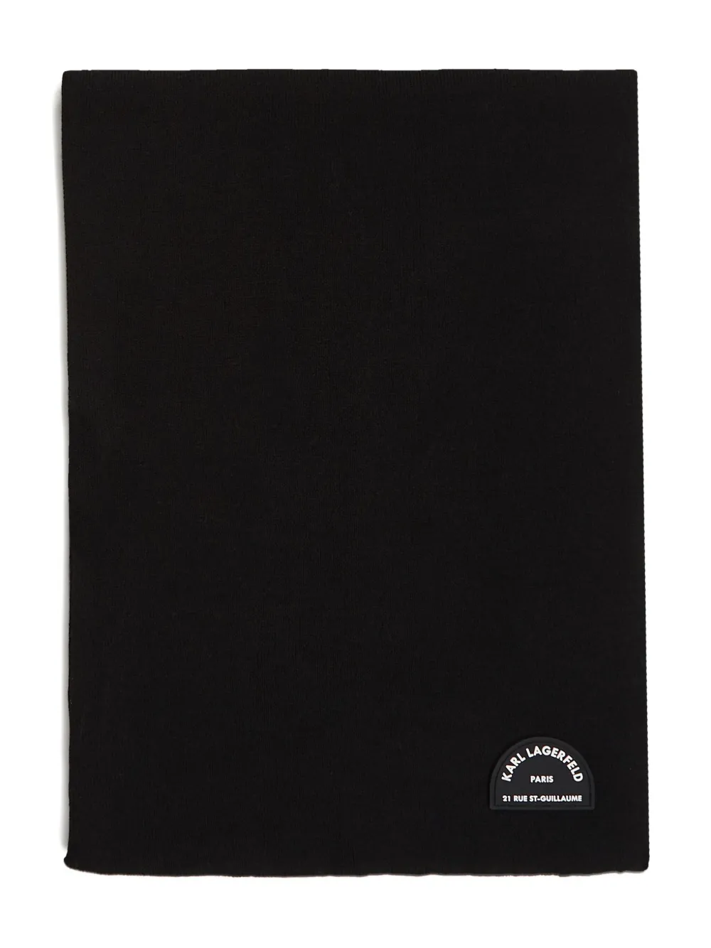 Шарф с нашивкой-логотипом KARL LAGERFELD, черный
Шарф с нашивкой-логотипом KARL LAGERFELD, черный