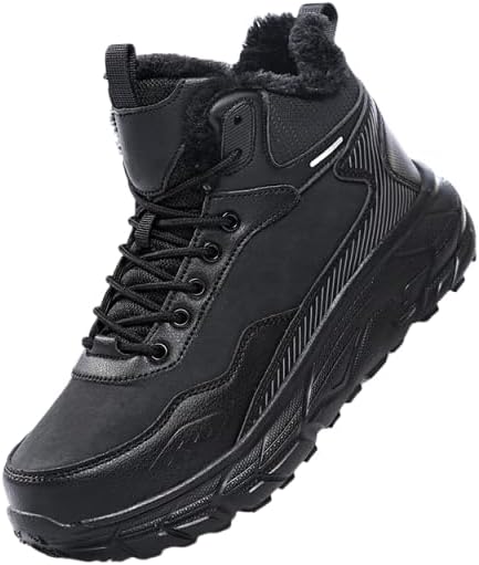 Мужские зимние ботинки Hhhchpm с меховой подкладкой, водонепроницаемые, теплые, для походов, противоскользящие, уличные, высокие ботинки на щиколотку для работы и треккинга, черный
Мужские зимние ботинки Hhhchpm с меховой подкладкой, водонепроницаемые, теплые, для походов, противоскользящие, уличные, высокие ботинки на щиколотку для работы и треккинга, черный