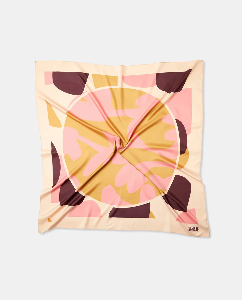 Однотонный шейный платок Jo & Mr. Joe, розовый
Однотонный шейный платок Jo & Mr. Joe, розовый