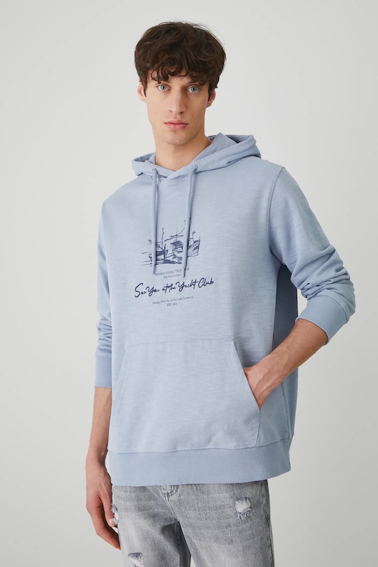 Хлопковая толстовка Medicine, синий
Хлопковая толстовка Medicine, синий