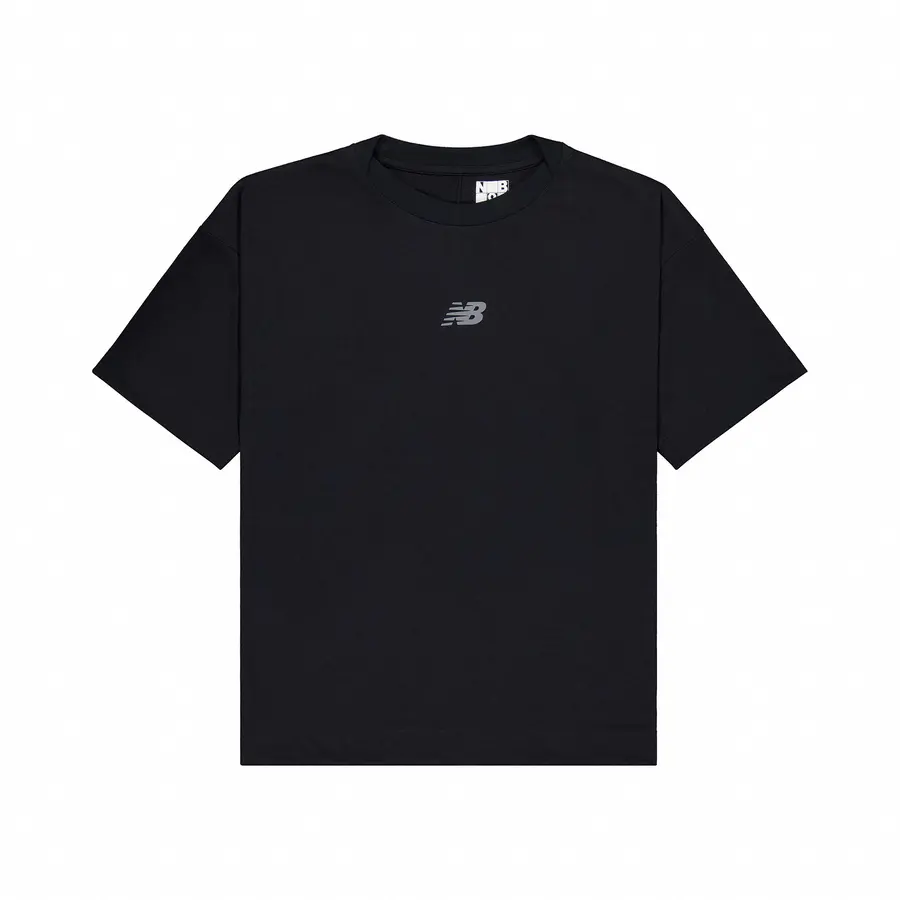 Футболка унисекс черная New Balance, черный
Футболка унисекс черная New Balance, черный