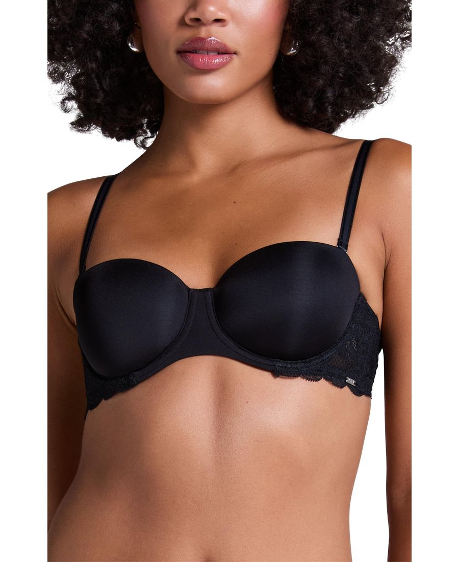 Бюстгальтер без бретелей Angie с подкладкой и на косточках Hunkemöller, Black
Бюстгальтер без бретелей Angie с подкладкой и на косточках Hunkemöller, Black