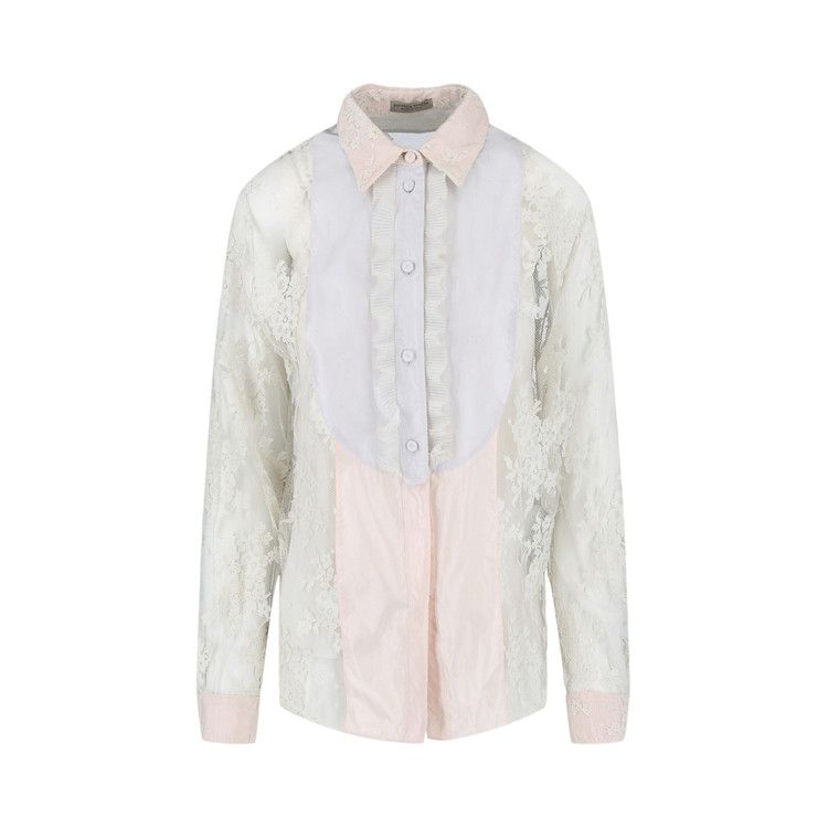 Блузка Bottega Veneta Lace Patterned Blouse 'White'
Блузка Bottega Veneta Lace Patterned Blouse 'White'