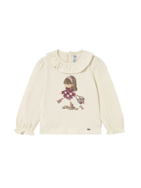 Блузка regular fit 2076 Mayoral, экрю
Блузка regular fit 2076 Mayoral, экрю