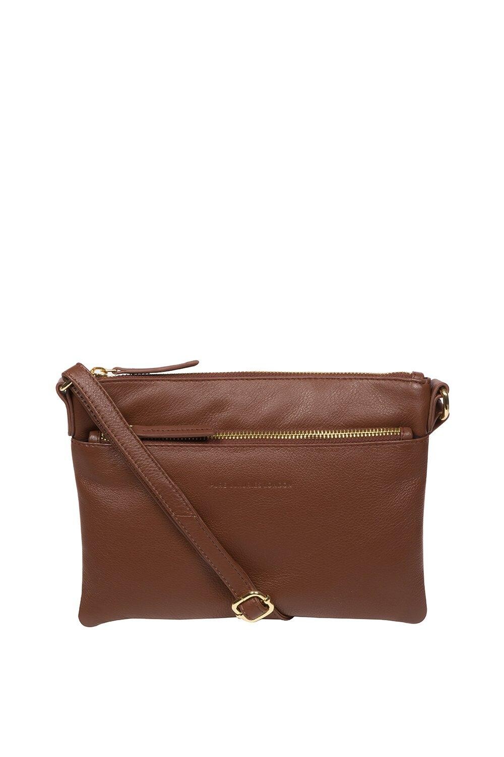 Сумка через плечо 'Hannah' из кожи наппа Pure Luxuries London, коричневый
Сумка через плечо 'Hannah' из кожи наппа Pure Luxuries London, коричневый