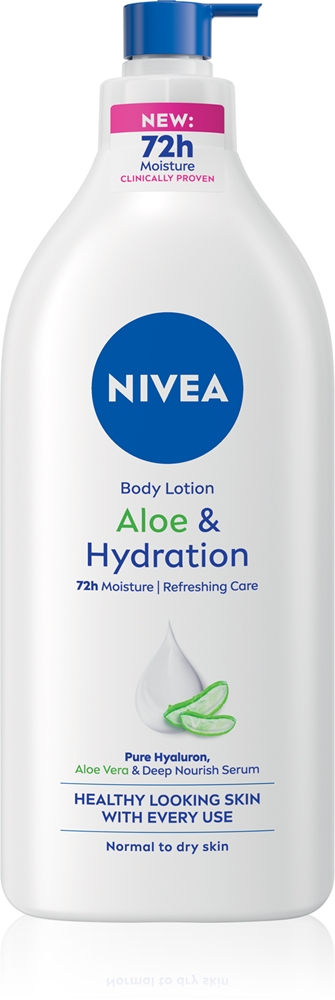 Увлажняющий лосьон для тела Aloe & Hydration с алоэ вера Nivea, 625 мл
Увлажняющий лосьон для тела Aloe & Hydration с алоэ вера Nivea, 625 мл