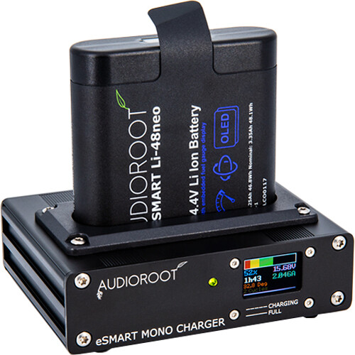 AUDIOROOT eSMART MONO Battery Desktop Charger ESMART MONO
AUDIOROOT eSMART MONO Battery Desktop Charger ESMART MONO