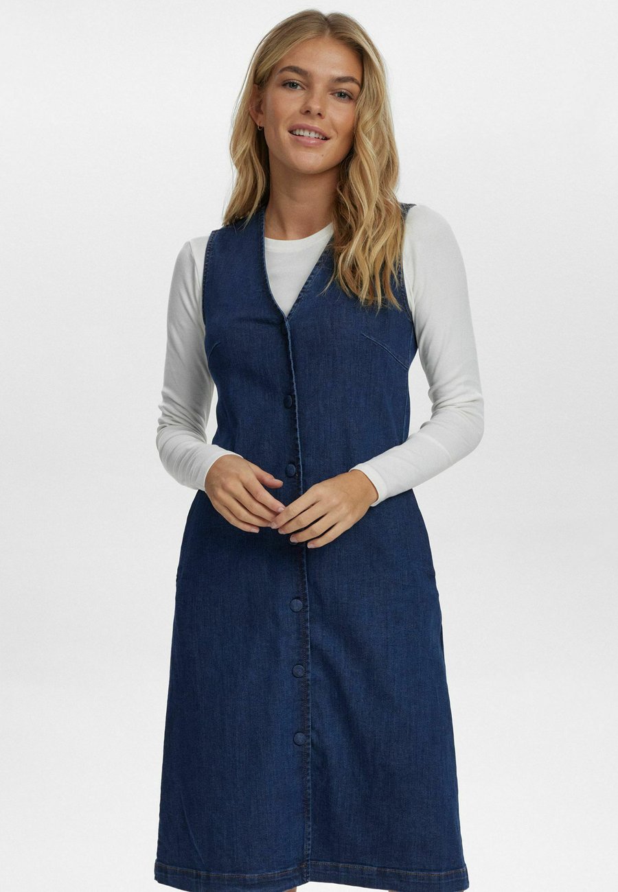 Платье Nümph NUAMBER DRESS, Dark Blue Denim/Dark-Blue Denim
Платье Nümph NUAMBER DRESS, Dark Blue Denim/Dark-Blue Denim