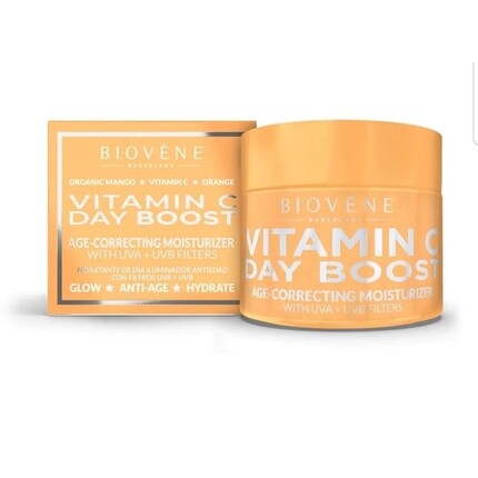 Антивозрастное увлажняющее средство Day Boost с витамином С, 50 мл, Biovene
Антивозрастное увлажняющее средство Day Boost с витамином С, 50 мл, Biovene