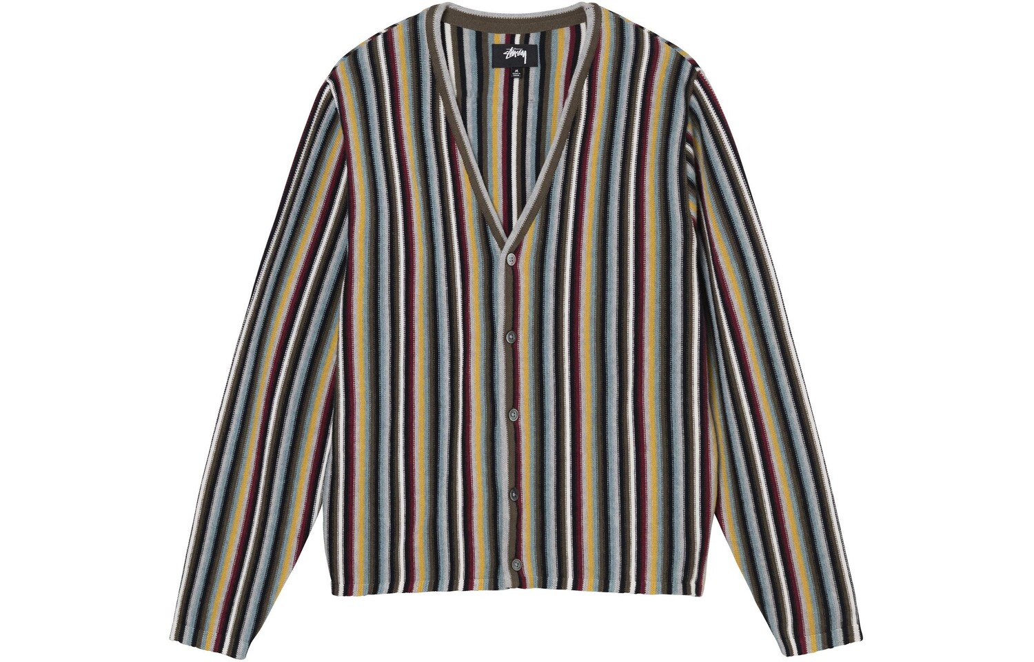 Свитер унисекс многоцветный Stussy, цвет Multicolor 
Свитер унисекс многоцветный Stussy, цвет Multicolor