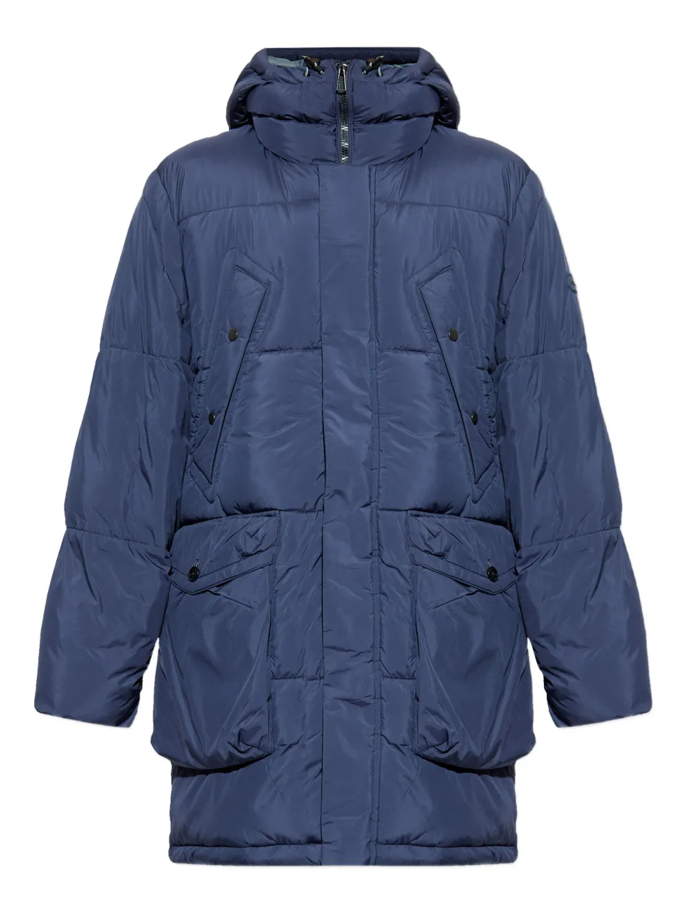Утеплённая парка с капюшоном Ps Paul Smith, синий
Утеплённая парка с капюшоном Ps Paul Smith, синий