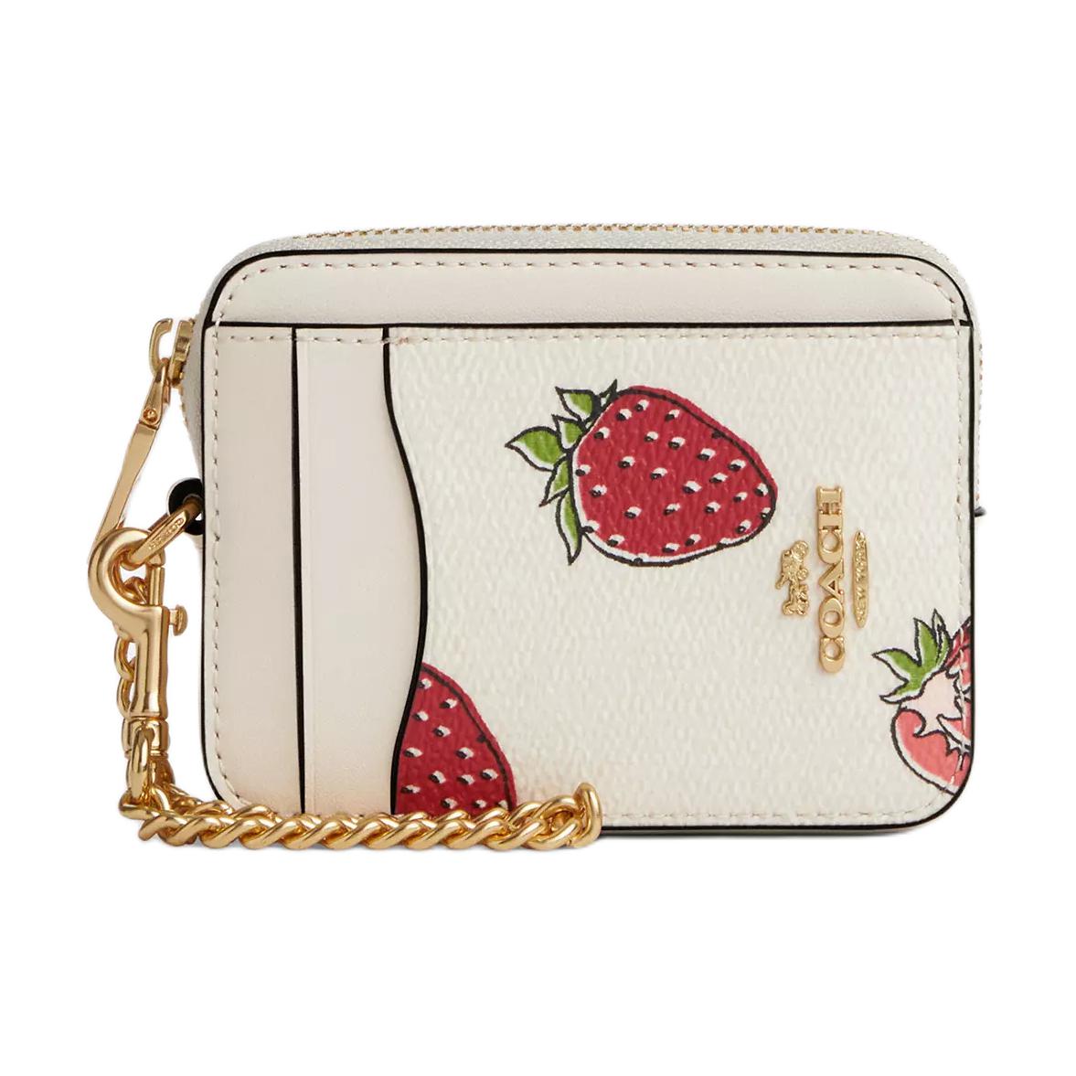 COACH Кошелек для карт из лакированного холста мини женский золотистый и меловой разноцветный, Gold & Chalk Multicolor
COACH Кошелек для карт из лакированного холста мини женский золотистый и меловой разноцветный, Gold & Chalk Multicolor