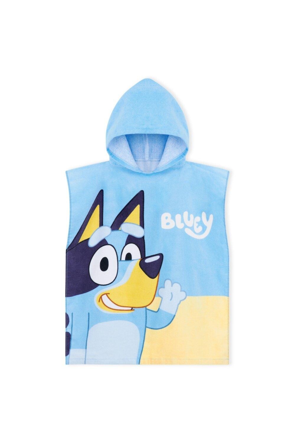 Пляжное пончо с капюшоном Bluey, синий
Пляжное пончо с капюшоном Bluey, синий