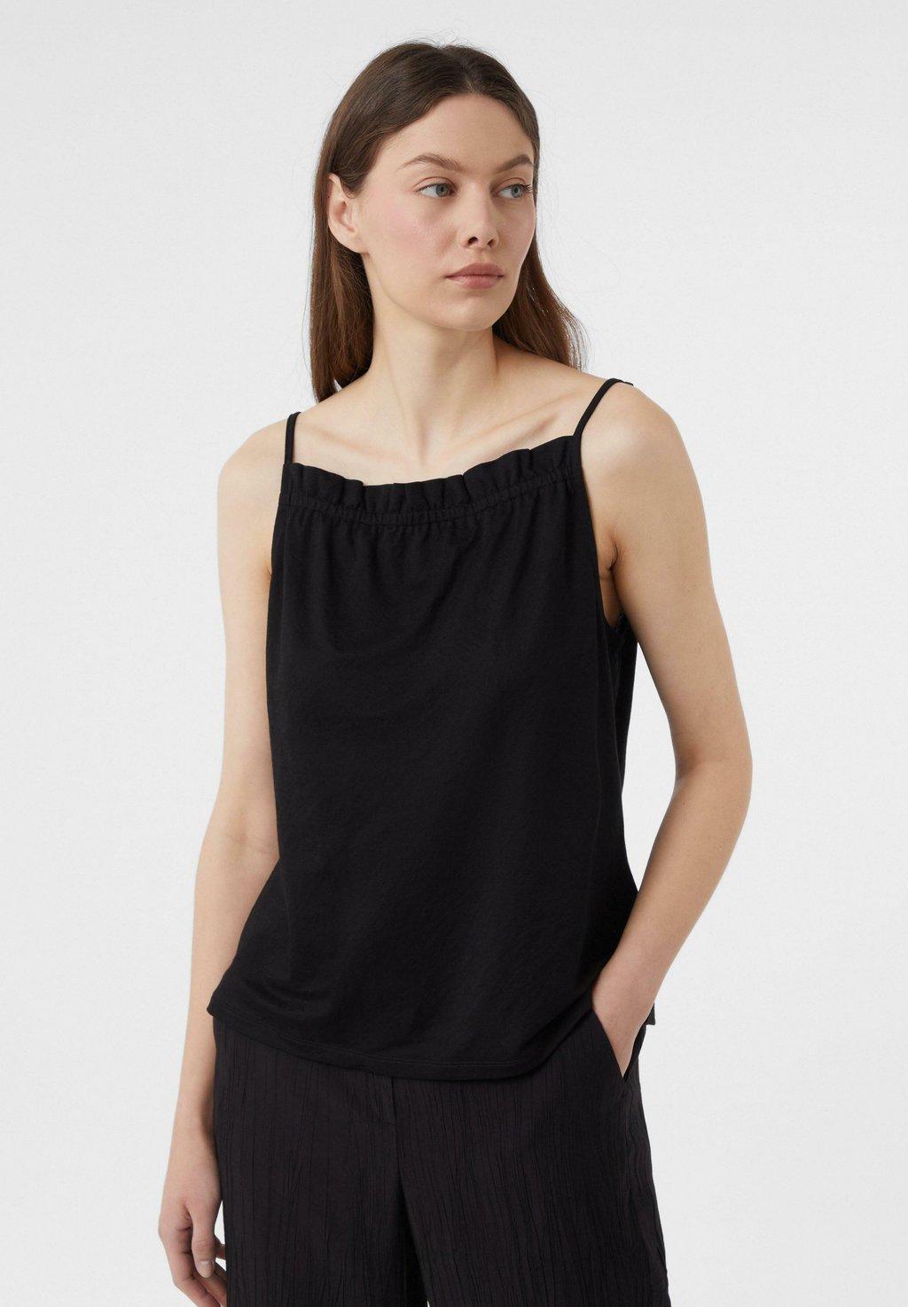 Топ comma casual identity, черный 
Топ comma casual identity, черный