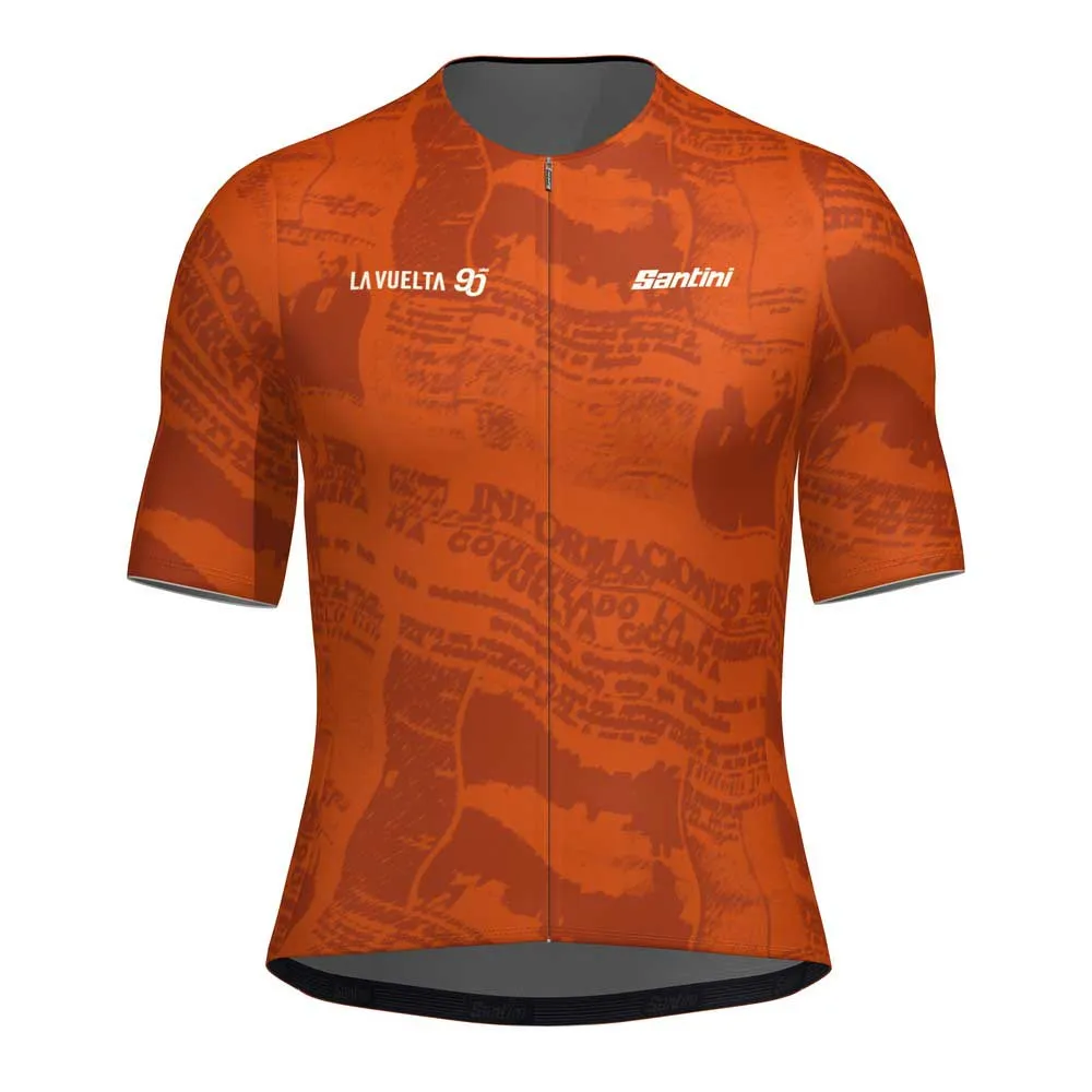 Джерси Santini La Vuelta 90 Years short sleeve, оранжевый
Джерси Santini La Vuelta 90 Years short sleeve, оранжевый