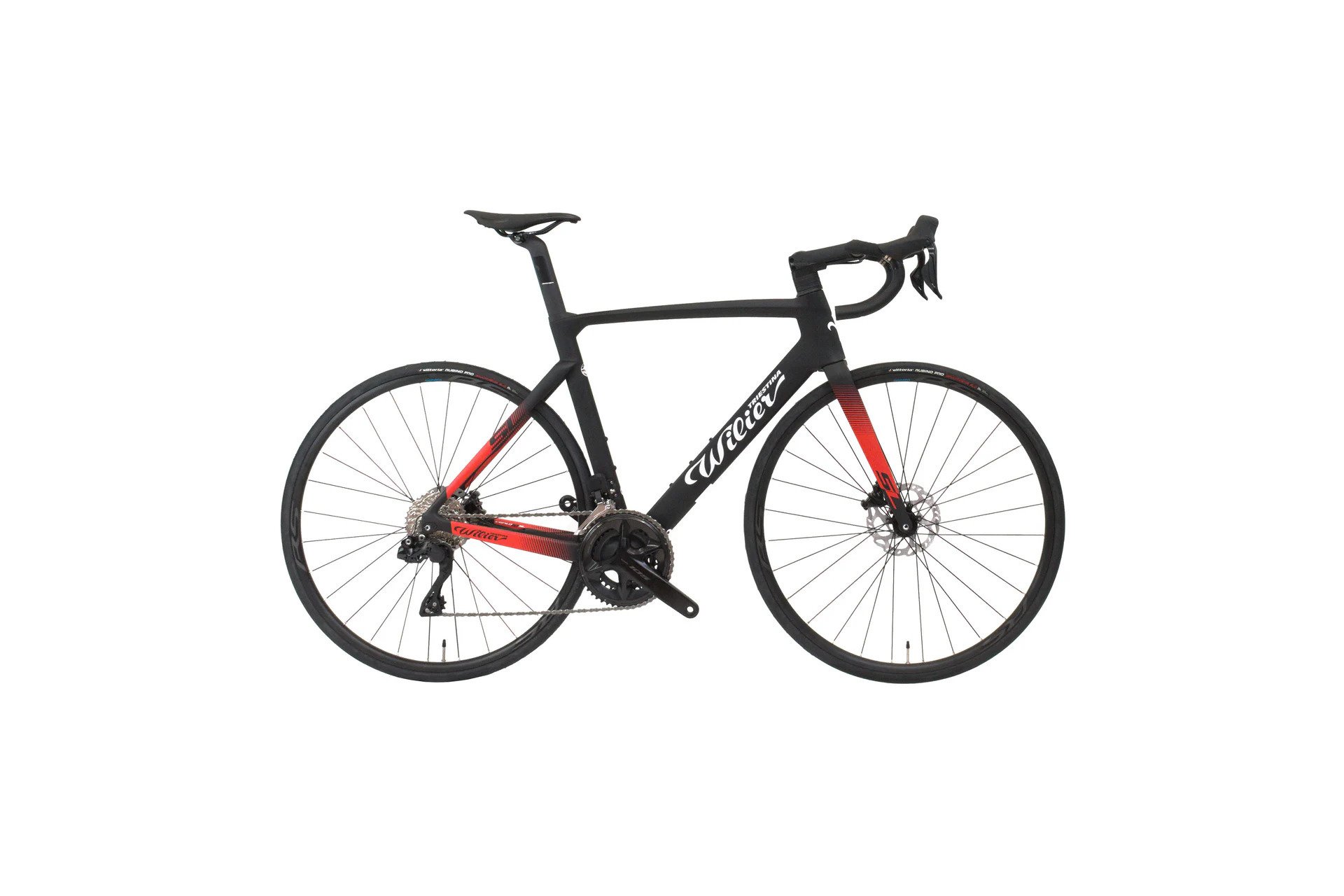 Шоссейный велосипед Wilier Cento10 sl - 105 di2 - rs171 - 28 дюймов - diamant, schwarz | d14 black, red; matt
Шоссейный велосипед Wilier Cento10 sl - 105 di2 - rs171 - 28 дюймов - diamant, schwarz | d14 black, red; matt