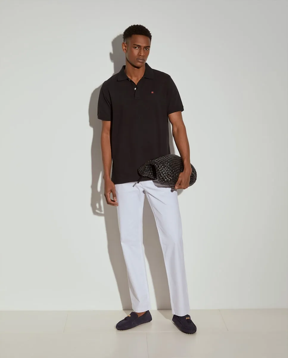 Мужская пике поло из хлопка стандартного кроя Lion of Porches, черный
Мужская пике поло из хлопка стандартного кроя Lion of Porches, черный