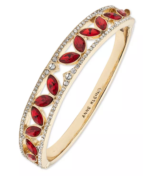 Браслет с шарнирами золотистого оттенка Multi-Stone Anne Klein, red
Браслет с шарнирами золотистого оттенка Multi-Stone Anne Klein, red