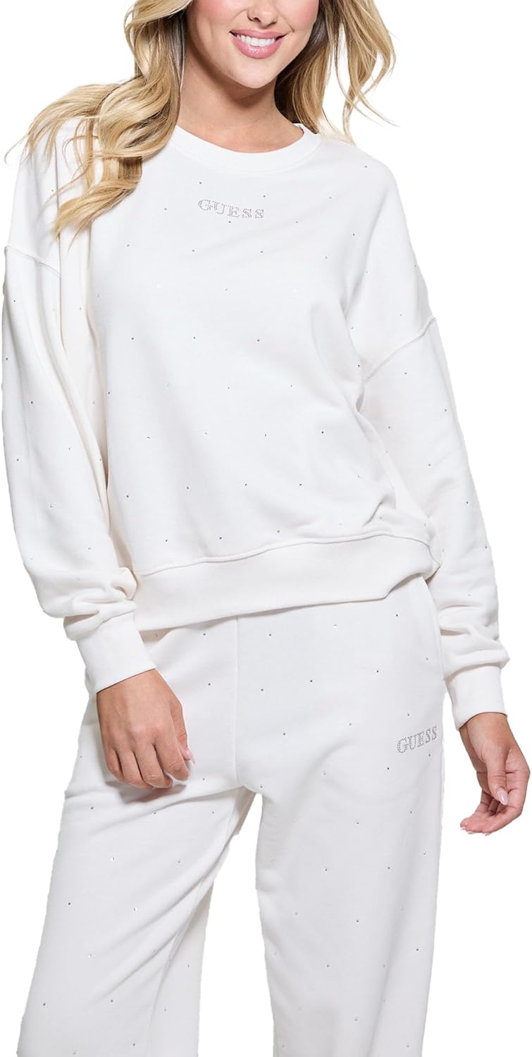 GUESS женский свитшот с пайетками, Ocean Salt
GUESS женский свитшот с пайетками, Ocean Salt