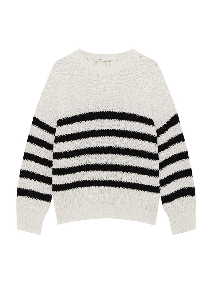 Тонкий вязаный свитер Pull&Bear Sweater, натуральный белый
Тонкий вязаный свитер Pull&Bear Sweater, натуральный белый