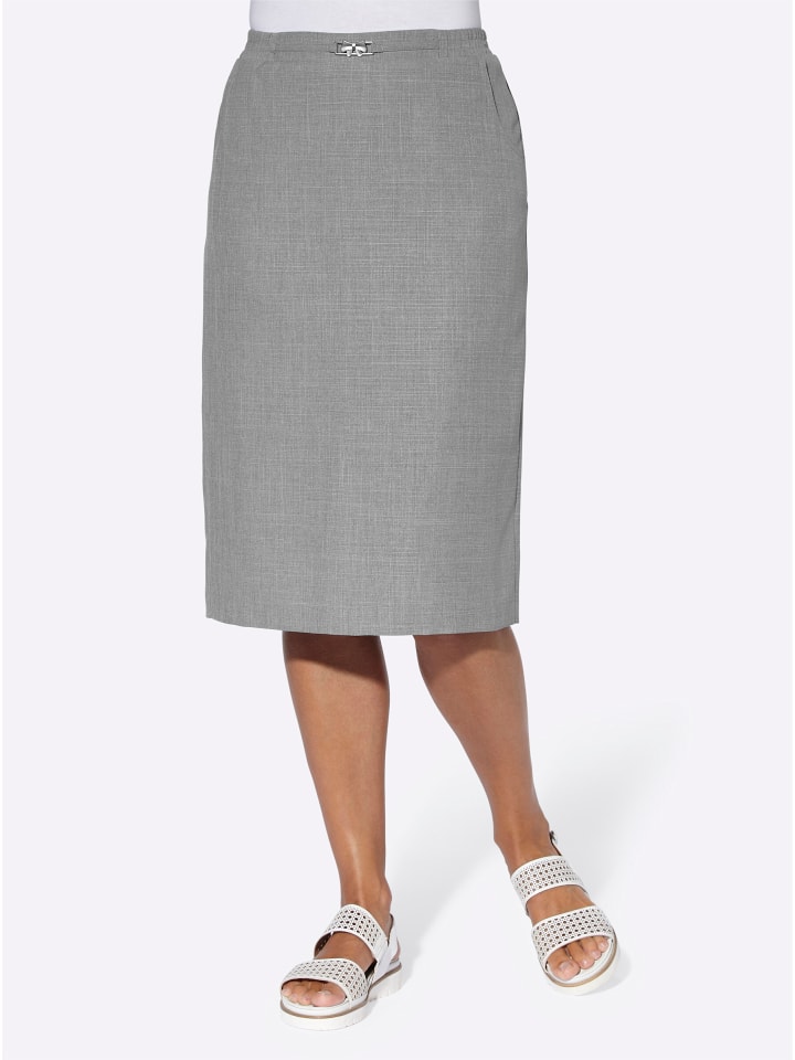 Юбка-слипон в цвете каменно-серый меланж WITT WEIDEN
Юбка-слипон в цвете каменно-серый меланж WITT WEIDEN