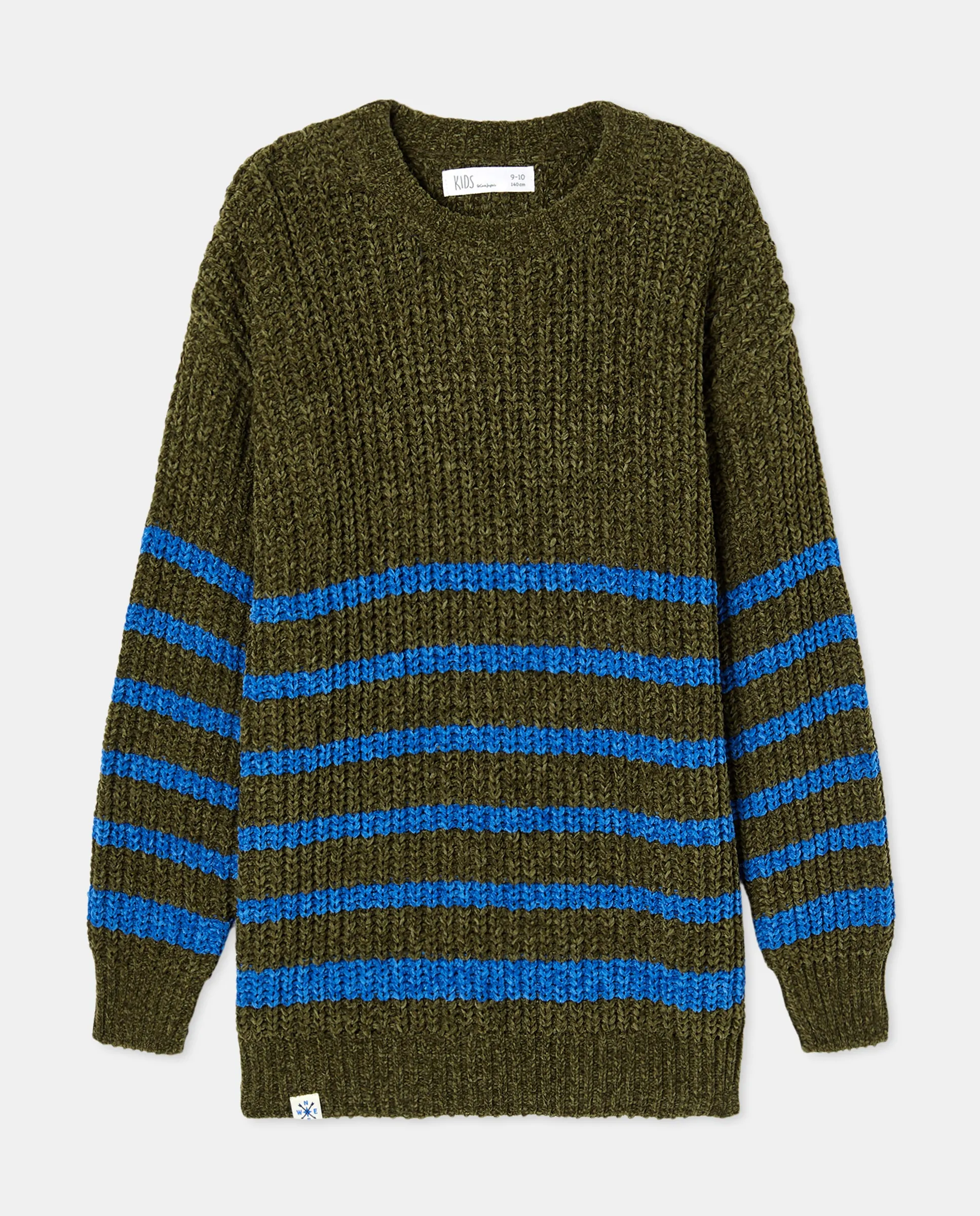 Однотонный свитер из шенилла с круглым вырезом для мальчиков Kids El Corte Inglés, зеленый
Однотонный свитер из шенилла с круглым вырезом для мальчиков Kids El Corte Inglés, зеленый