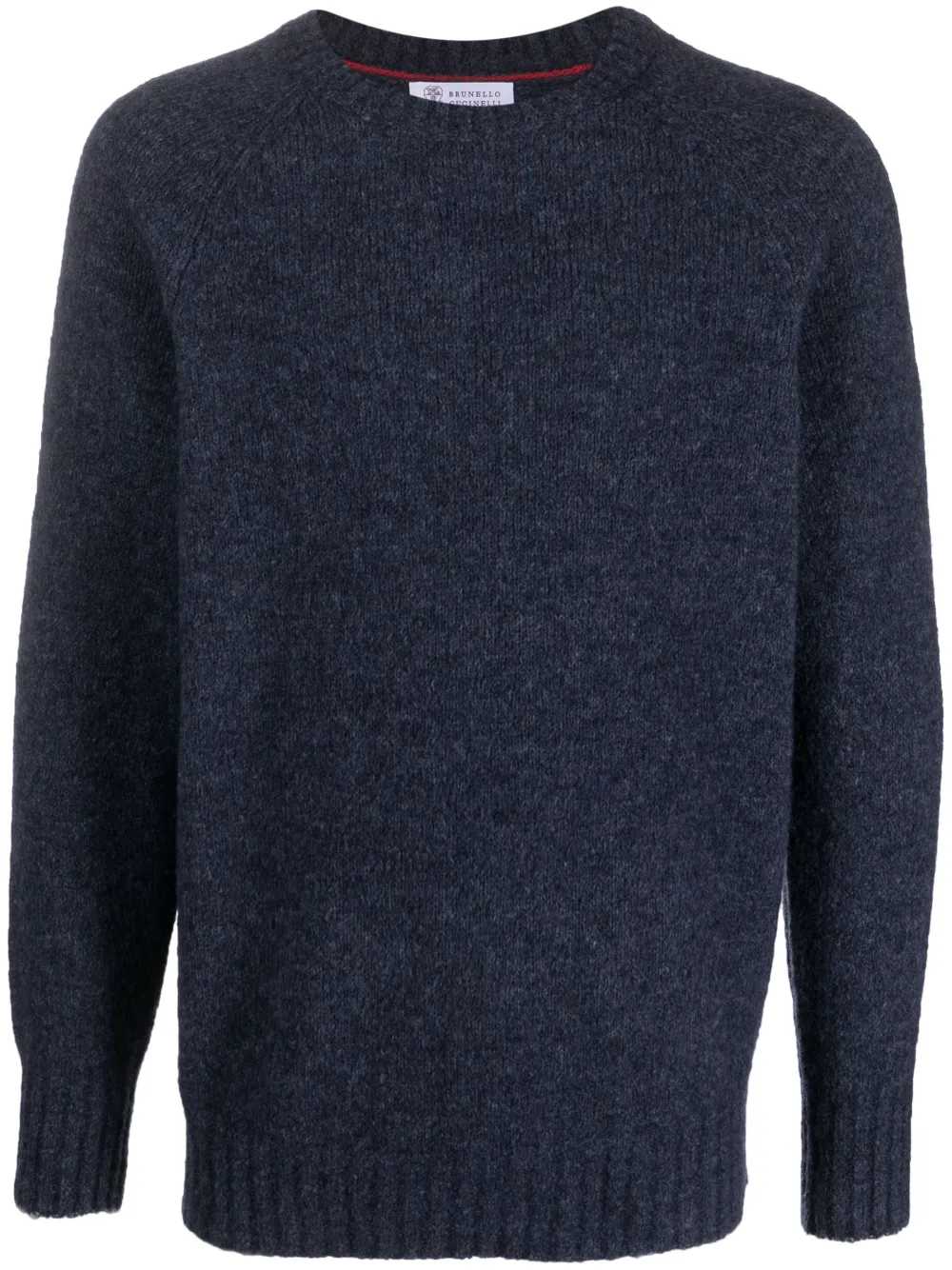 Фактурный джемпер с круглым вырезом Brunello Cucinelli, синий
Фактурный джемпер с круглым вырезом Brunello Cucinelli, синий